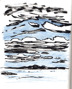 Sketchbook blue Rangitoto.GIF (41202 bytes)